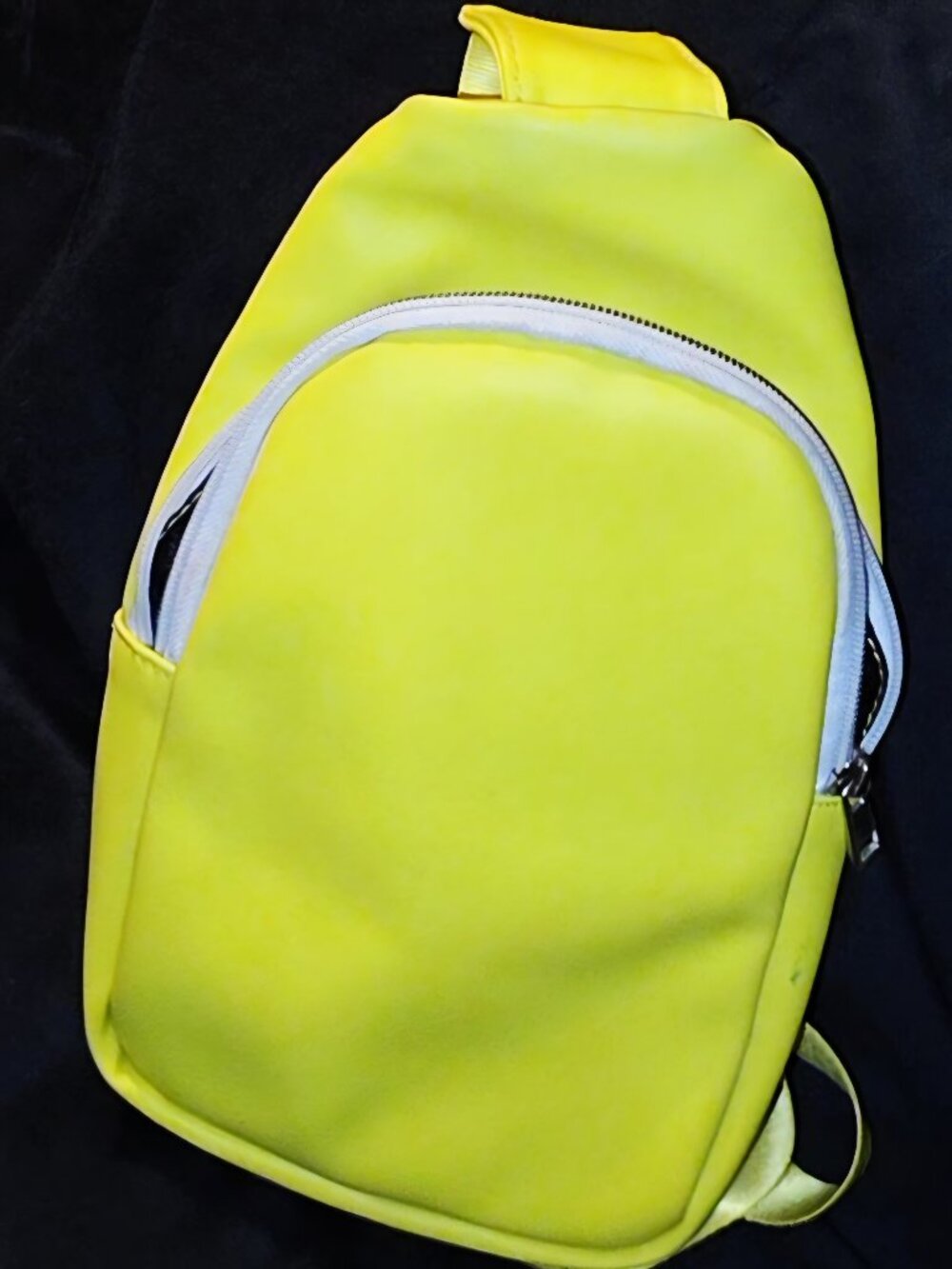 Bright Yellow Sling Bag